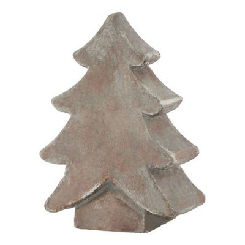 Image of Hill Interiors Siena Small Christmas Tree - Ceramic - L5 X W12 X H17cm - Brown