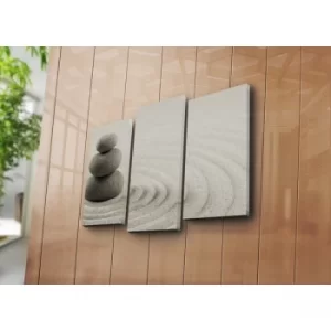 Image of 3PATK-81 Multicolor Decorative Canvas Painting (3 Pieces)