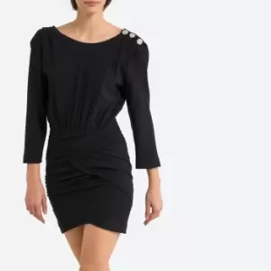 Image of Megan Bodycon Mini Dress with Long Sleeves