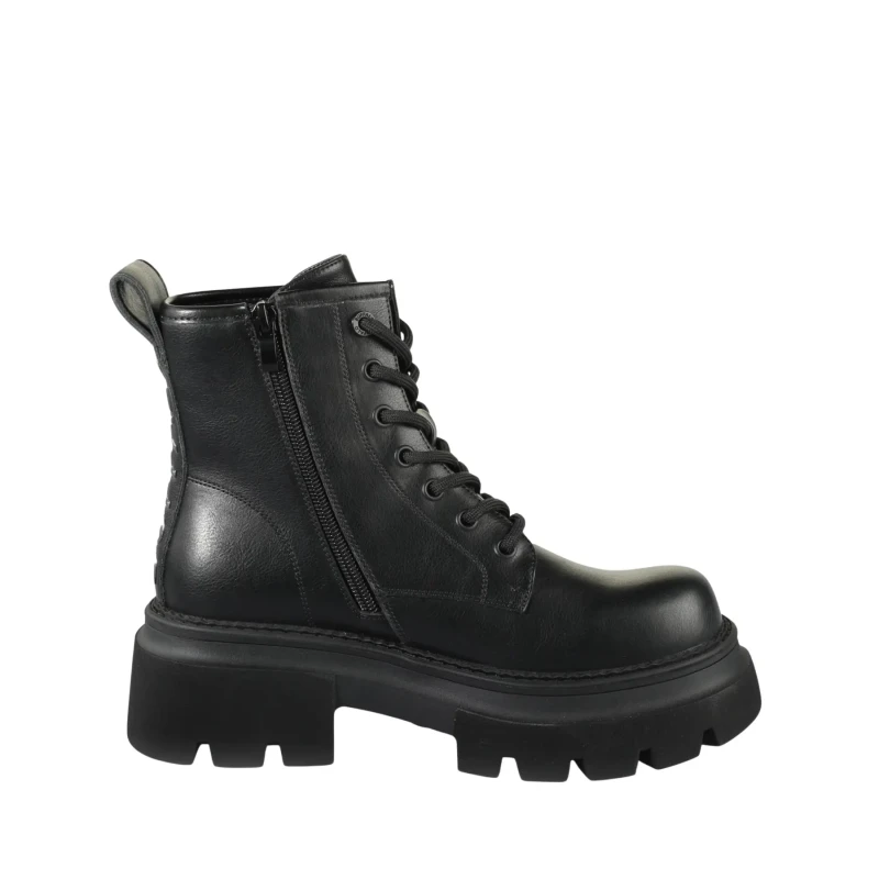 Image of Buffalo Womens boots Buffalo Mave Lace Up Noir Female 39