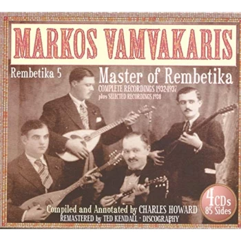 Image of Markos Vamvakaris - Master of Rembetika CD