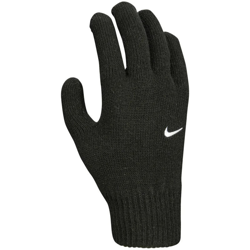 Image of Nike Swoosh Knit Gloves - Black L-XL