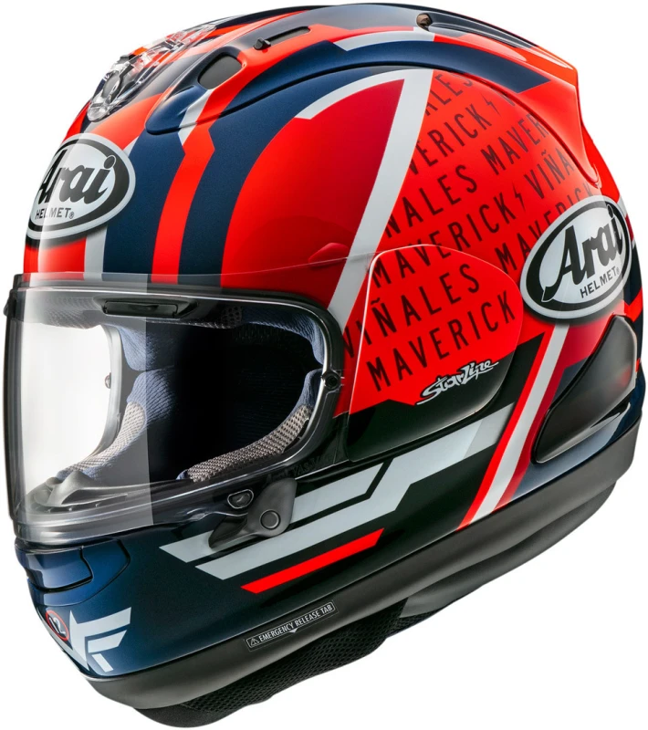 Image of Arai RX-7V EVO Maverick Vinales Full Face Helmet Size L