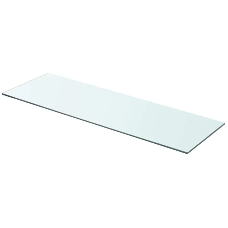 Image of VIDAXL Shelf Panel Glass Clear 80x25cm vidaXL 243835