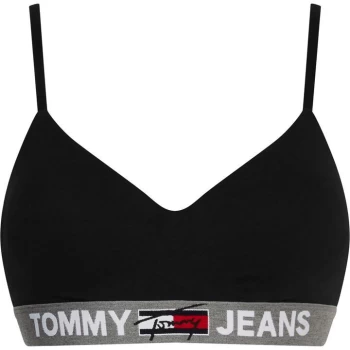 Image of Tommy Bodywear Jeans Bralette - Black