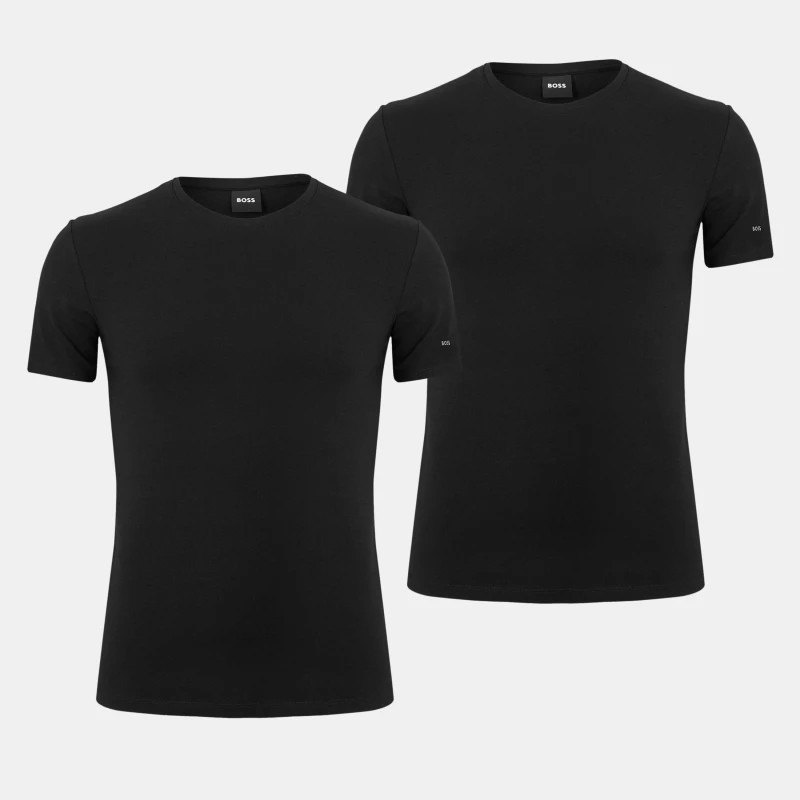 Image of Boss Mens Spirit Regular Fit T-Shirt Black male M