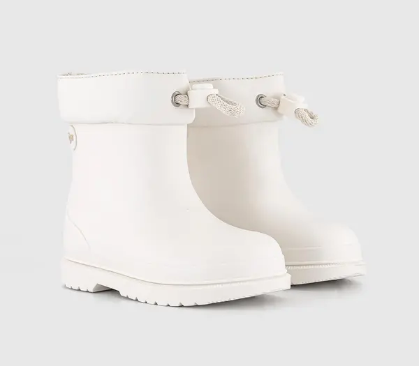 Image of Igor Kids Bimbi Ankle Welly Boots Blanco, 10 Youth