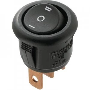 Image of SCI Toggle switch R13 270D 02 250 V AC 6 A 1 x OnOffOn latch
