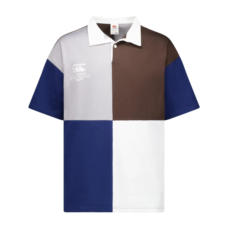 Image of Canterbury Harlequin Short Sleeve Rugby Shirt Adults - Multi Multi S