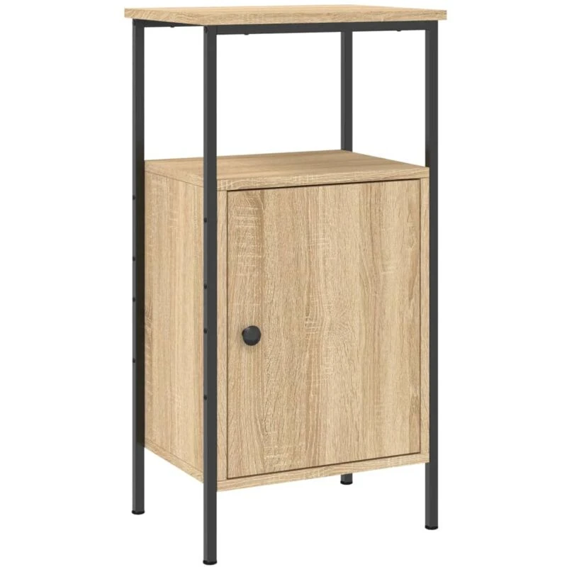 Image of VIDAXL Bedside Cabinet Sonoma Oak 41x31x80cm Engineered Wood Vidaxl 8720845938840