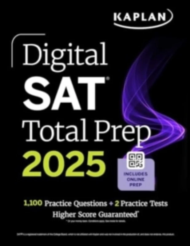 Image of Digital SAT Total Prep 2025: Includes 2 Full Length Practice Tests, 1,000+ Practice Questions + 1 Year Access to Online Quizzes and Video Instruction