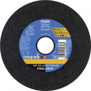 Image of PFERD EHT 125-1,0 PSF STEELOX (10) 61721110 Cutting disc (straight) 125mm