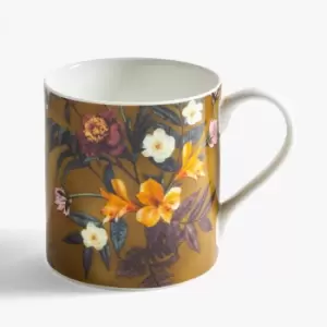 Image of Set of 2 MM Living Isola Bone China Mugs Mustard