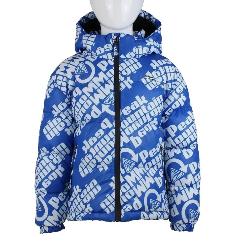 Image of Peak Mountain Children's ski jacket Peak Mountain Elef Bleu Male 5 ans ELEF-BLEU ELECTRIC