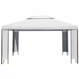 Image of Vidaxl - Gazebo White 3x4 m White