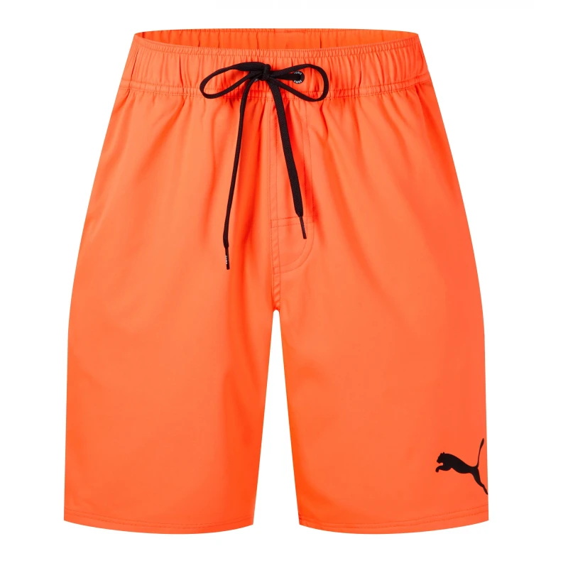 Image of Puma Loose Fit Swim Shorts Adults - Orange Orange S