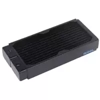 Image of Alphacool NexXxoS XT45 Full Copper 240mm Dual Fan Water Cooling Radiator V2 - Black