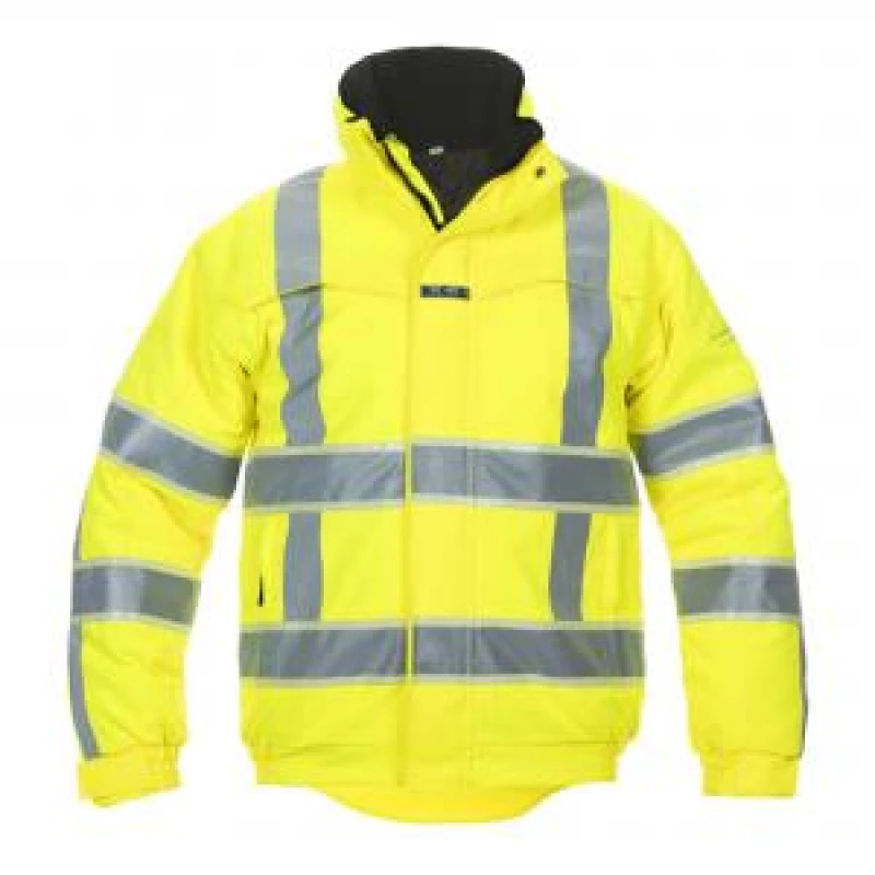 Image of Hydrowear India High Visibility Glow In dark Pilot Jacket Saturn Yellow M