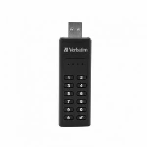 Image of Verbatim Keypad Secure 128GB USB Flash Drive