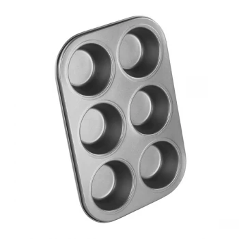 Image of Chef Aid Non Stick Muffin Tray 6 Cup