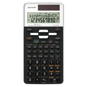 Image of Sharp SH-EL531TH 2 Line Scientific Calculator White