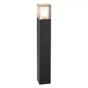 Image of Arendal Outdoor Large Bollard, Black, IP65, E27