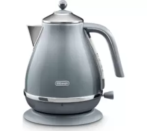 Image of DeLonghiIcona Metallics KBOT3001.AZ Jug Kettle - Blue