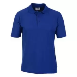 Image of Casual Classic Mens Pique Polo (L) (Royal)