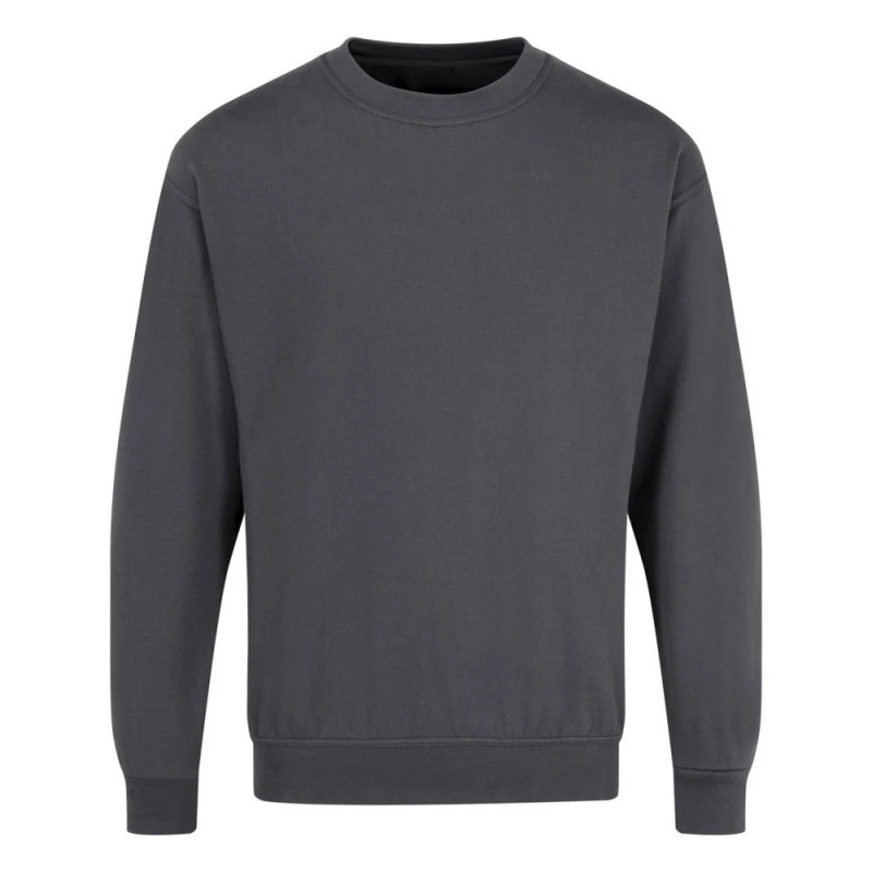 Image of Ultimate Mens 50 50 Sweatshirt in Charcoal Size: XS Charcoal Male XS