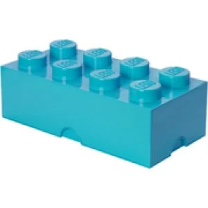 Image of LEGO Storage Brick 8 - Medium Azur