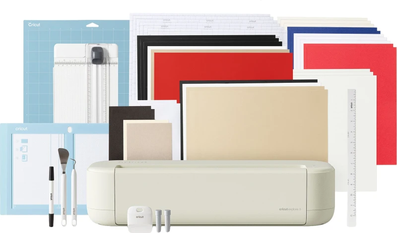Image of Cricut Explore 5 Smart Cutting Machine - Taupe, Brown