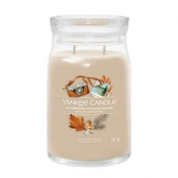 Image of Yankee Candle Afternoon Scrapbooking scented candle 567 g