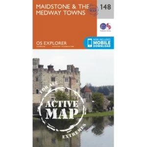 Image of Maidstone and the Medway Towns by Ordnance Survey (Sheet map, folded, 2015)