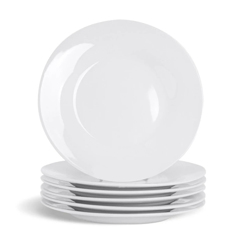 Image of Argon Tableware Classic White Side Plates - 15.5cm - Pack of 12 White