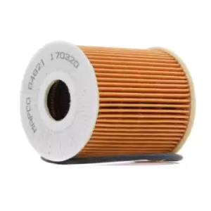 Image of MAPCO Oil filter VW,SKODA,SEAT 64821 03P115562,03P115562,03P115562 Engine oil filter