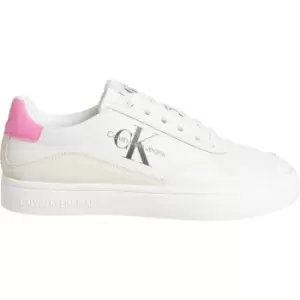 Image of Calvin Klein Jeans Classic Cupsole Laceup Low Lth - White