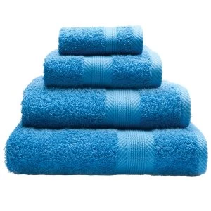 Image of Catherine Lansfield Essentials Cotton Bath Towel - Cobalt Blue
