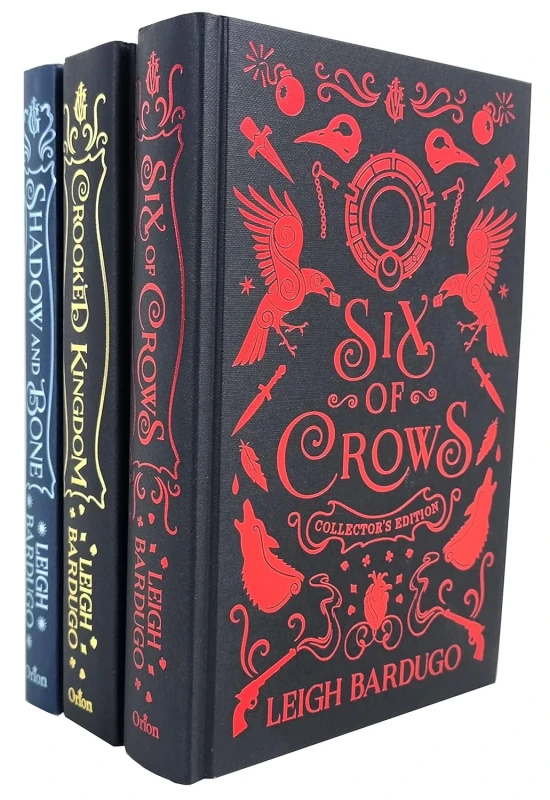 Image of Leigh Bardugo Grishaverse 3 Book Set Shadow and Bone Six of Crows Crooked Kingdom Leigh Bardugo Books