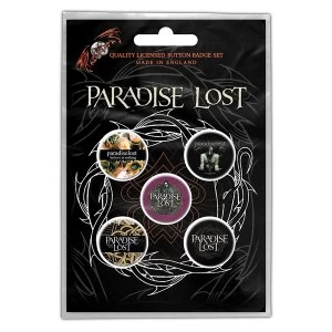 Image of Paradise Lost - Lost Crown of Thorns Button Badge Pack