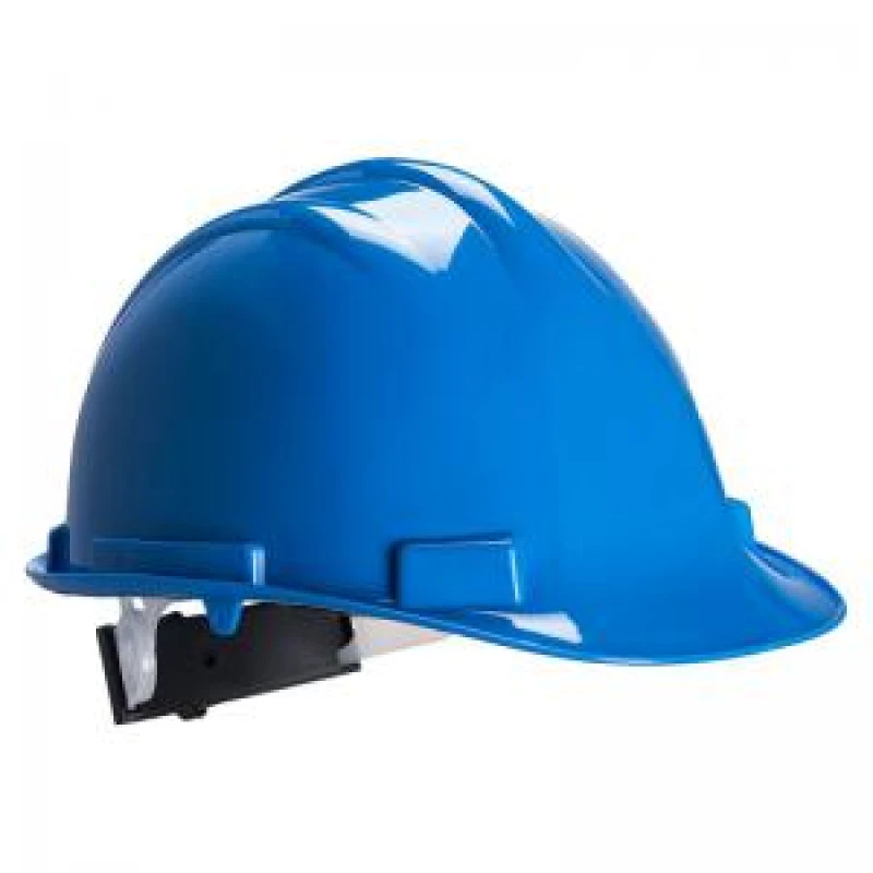 Image of Portwest Expertbase Wheel Ratchet Safety Helmet PS57RBR Colour: Royal Blue