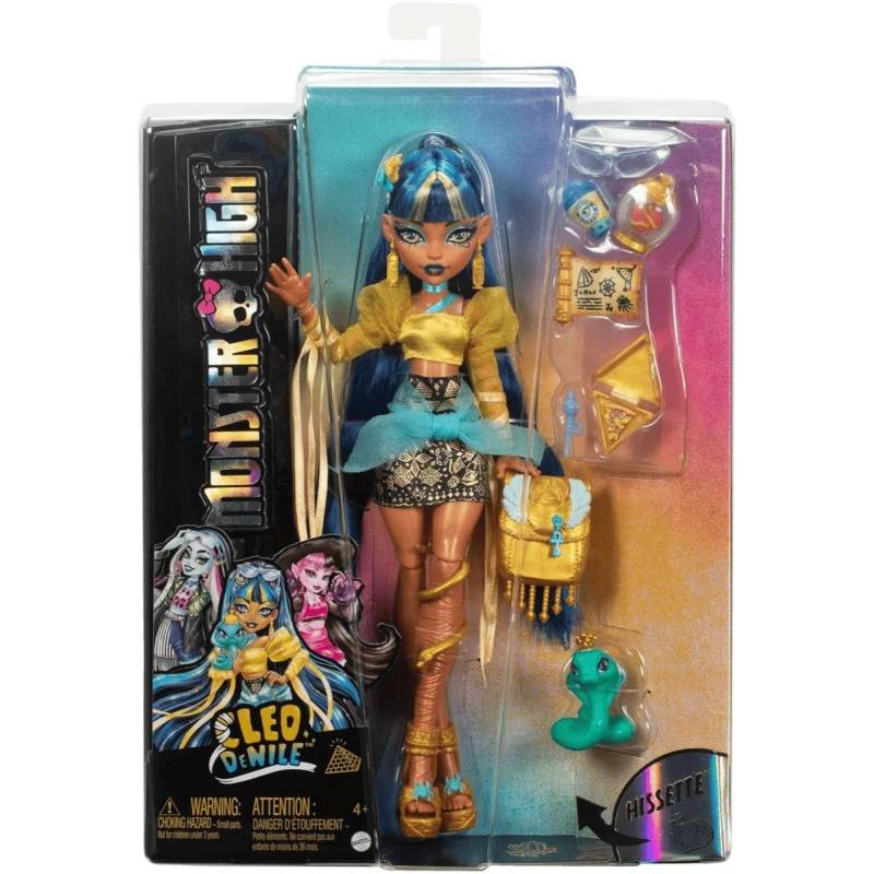 Image of Monster High Monster High Cleo De Nile Fashion Doll, pet & Accessories