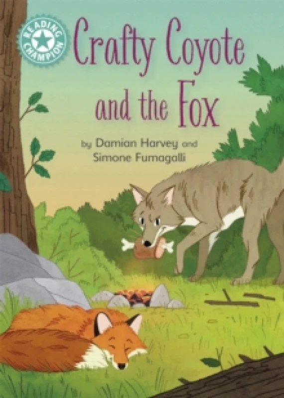 Image of Damian Harvey Reading Champion: Crafty Coyote and the Fox Book Multi unisex