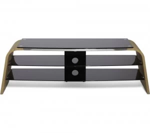 Image of ALPHASON Spectrum 1600 TV Stand - Light Oak