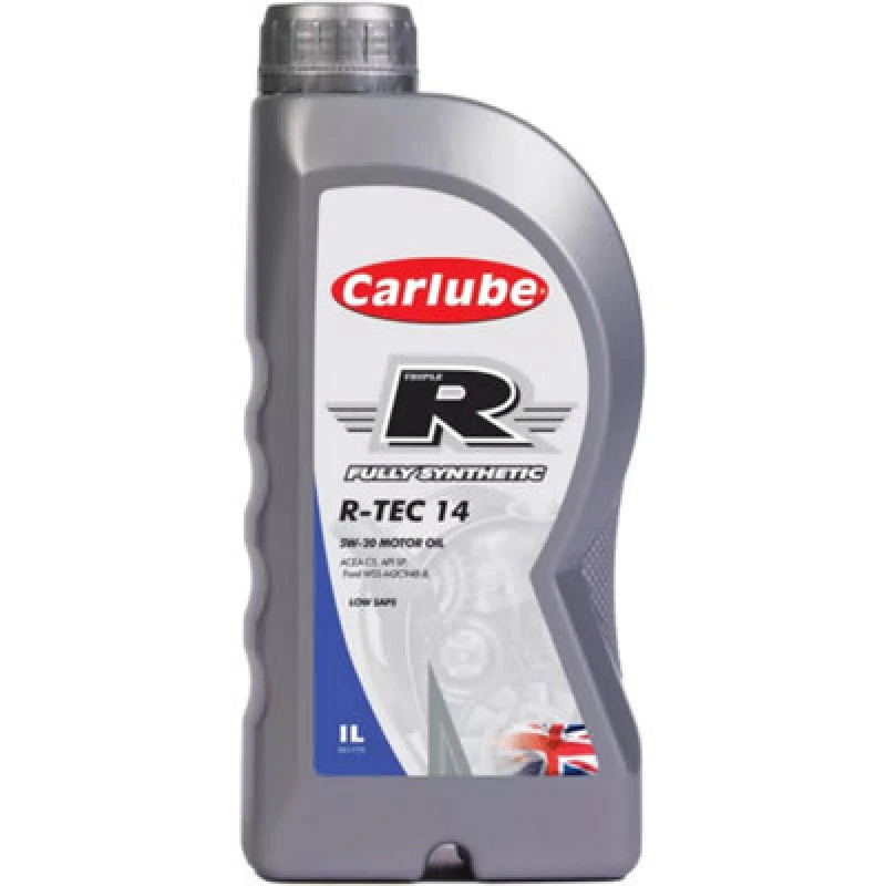 Image of Carlube Triple R 5W-20 Fully Synthetic Car Motor Engine Oil 1L