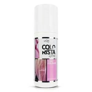 Image of Colorista Spray Pastel Pink Hair Colour Pink