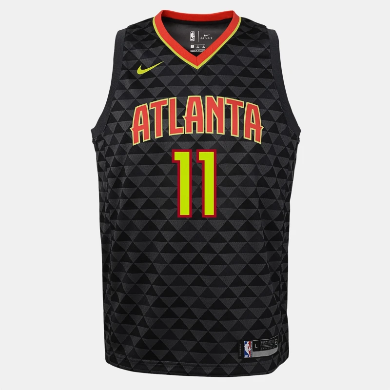 Image of Nike ATL Swngmn IJsy Black male 7-8 (S)