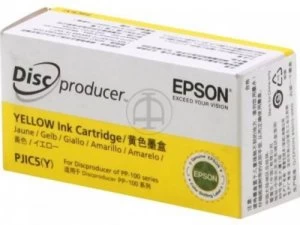 Image of Epson Discproducer Yellow PJIC5 Ink Cartridge