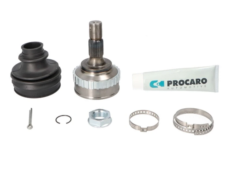 Image of PROCARO 77-CT-650 CV Joint Front, with lock nut Joint Kit,drive shaft (5)