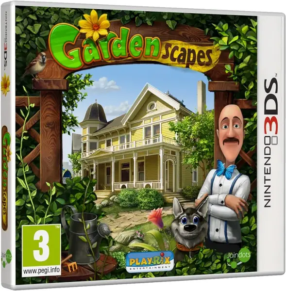 Image of Gardenscapes Nintendo 3DS Game