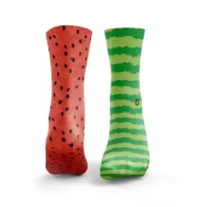 Image of Hexxee Watermelon Odd Socks - Multi